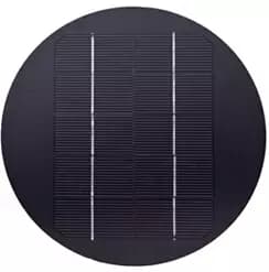 EnergyPal Blue Solaria Solar Panels 5V 3.7W (Round) BSP-009