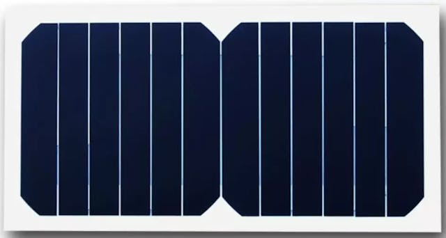 EnergyPal Blue Solaria  Solar Panels 6.5W 6.5V 1A flexible solar panel 6.5W 6.5V 1A flexible solar panel