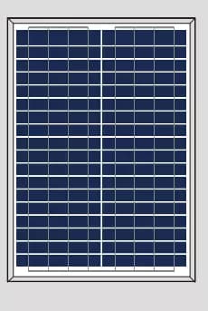 EnergyPal Rocsolar New Energy Solar Panels 6P-20 6P-20
