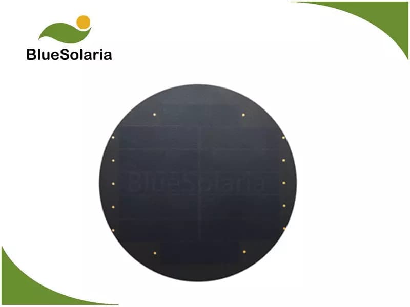 EnergyPal Blue Solaria Solar Panels 6V 0.72W 120mA Round Solar Panel for solar ligh... BSP-010