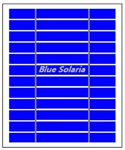 EnergyPal Blue Solaria  Solar Panels 6Volt 6.6W Solar Panel 6 Volt Solar Panel,  6W Solar Panel,  Custom Solar Panel