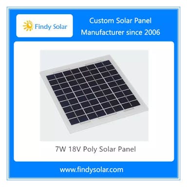 EnergyPal Findy Solar  Solar Panels 7W 18V Poly Solar Panel FYD-P7W18V
