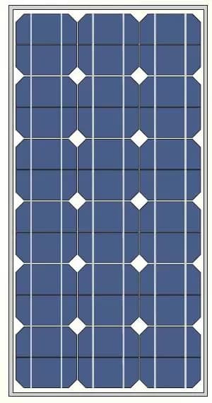EnergyPal Blue Solaria Solar Panels 82Watts 18Vots mono solar panel 82Watts 18Vots mono solar panel