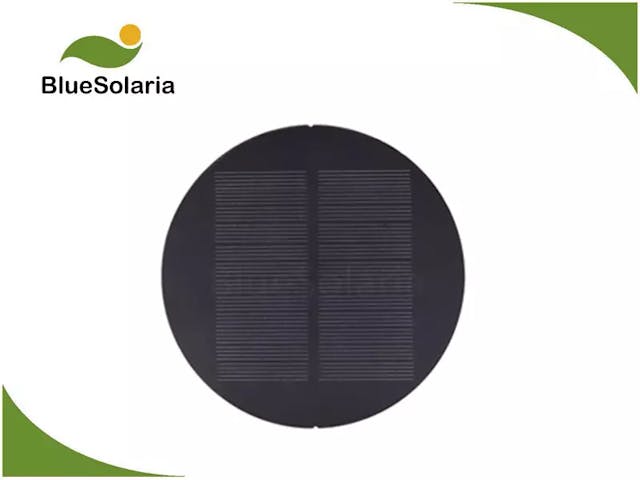 EnergyPal Blue Solaria  Solar Panels 8V 1W Round Solar Panel BSP-014