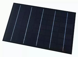 8W Solar Panel,  Black Solar Panel