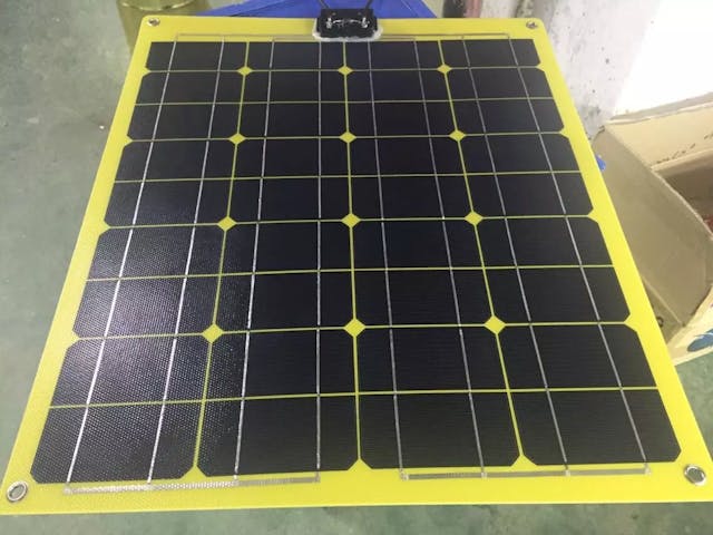 EnergyPal Blue Solaria  Solar Panels 95W 18V yellow flexible solar panel 95W 18V yellow flexible solar panel