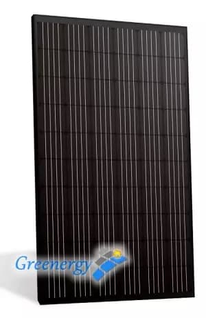 EnergyPal Greenergy Power Solar Panels All Black GP-300M 60 cells 295M60