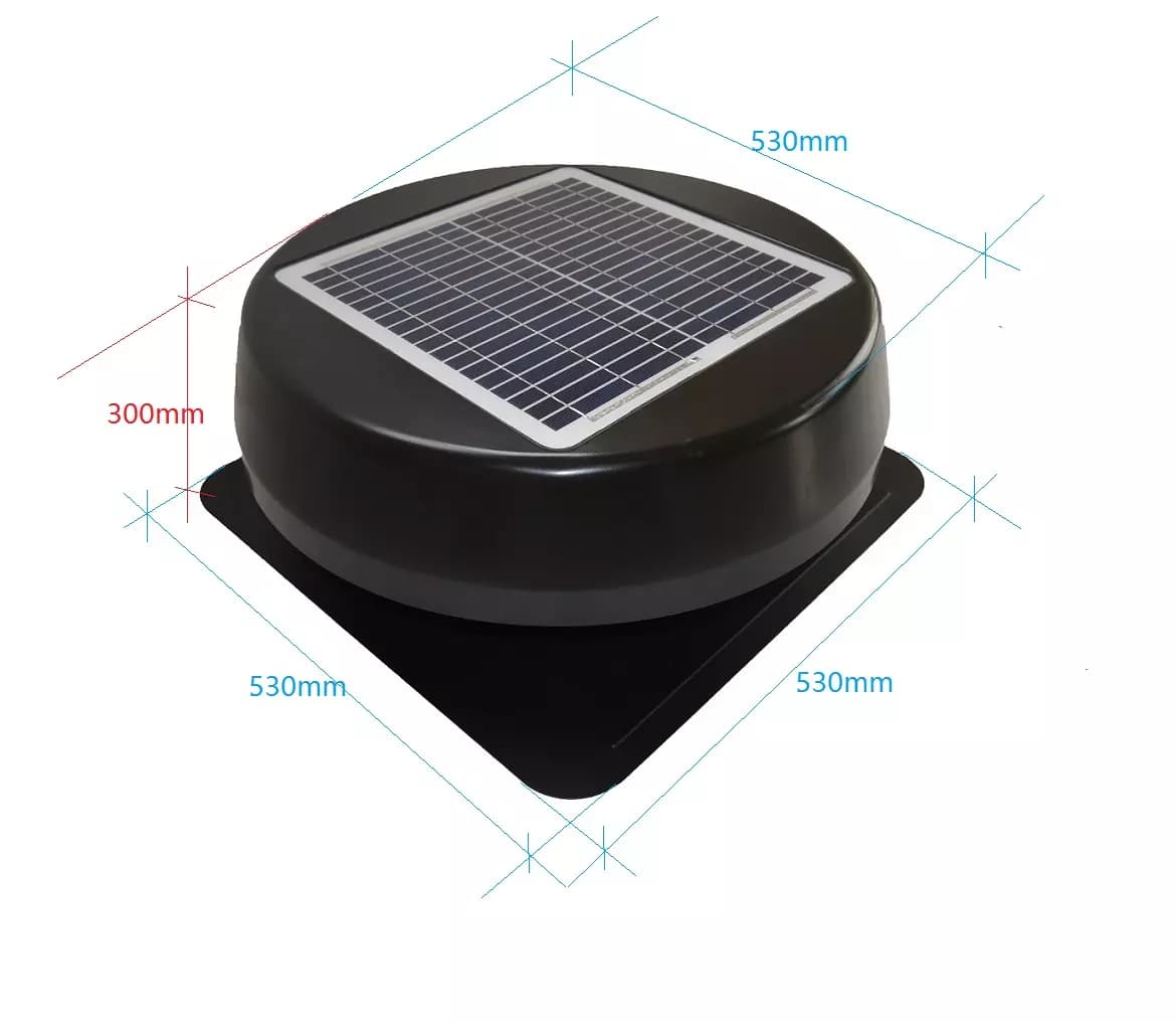 EnergyPal Blue Solaria Solar Panels attic-fan solar panel 18V attic-fan solar panel 18V