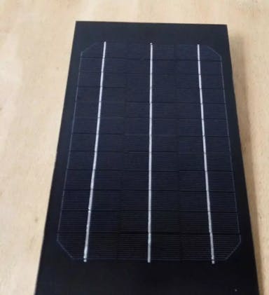 EnergyPal Blue Solaria  Solar Panels Black 6.5W 18V Solar Panel Black Solar Panel,  6W Solar Panel,  18V Solar Panel