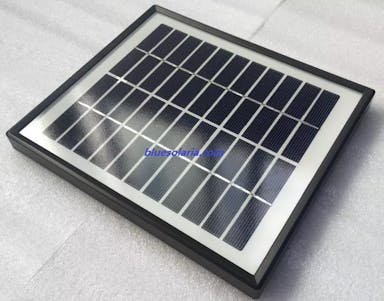 EnergyPal Blue Solaria  Solar Panels black small photovoltaic panel petits modules photovoltaïques noirs