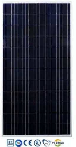 EnergyPal BYD Solar Panels BYD P6C-36 Series-3BB BYD 310P6C-36