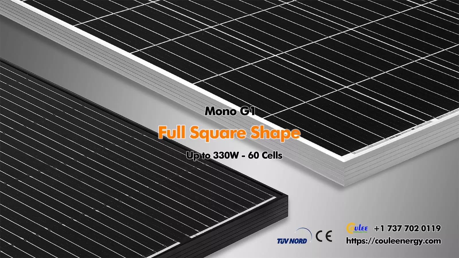 EnergyPal Coulee Solar Panels CLM-320-335M-60 Series CLM-325M-60