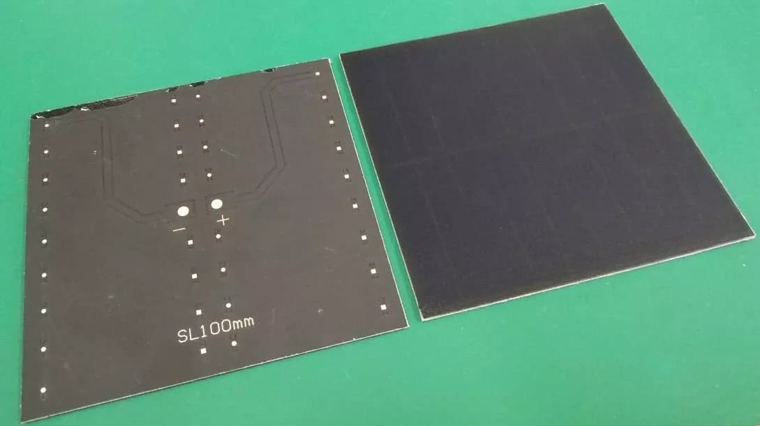EnergyPal Blue Solaria Solar Panels custom OEM solar module SL100mm