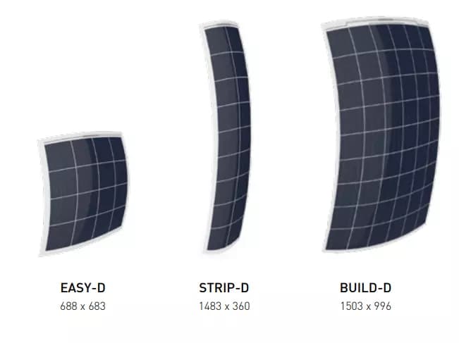EnergyPal Officine Di Energia Solar Panels D-Poly 64-216W EASY-D