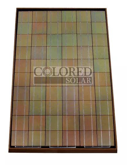 EnergyPal Colored Solar Solar Panels Earth Brown 230W Earth Brown 230W