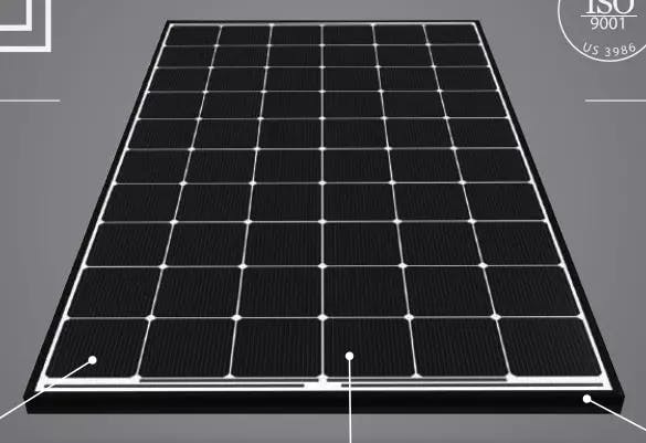 EnergyPal SolarTech Universal Solar Panels EPIQ 295 - 310W PERC STUPERCB W-310