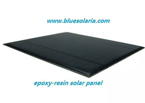 epoxy-resin solar panel