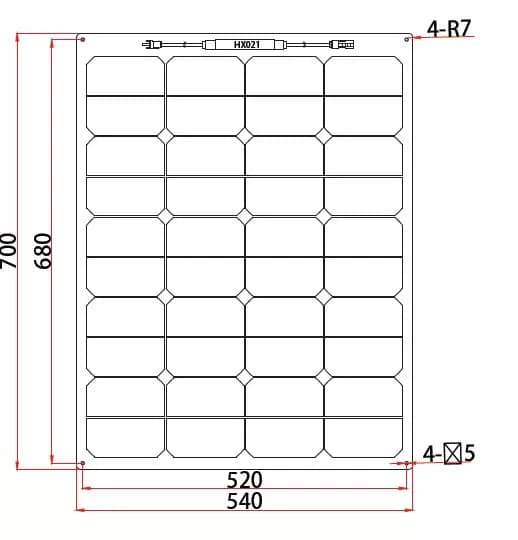 EnergyPal Energy Research Institute Solar Panels ER-70FM ER-70FM