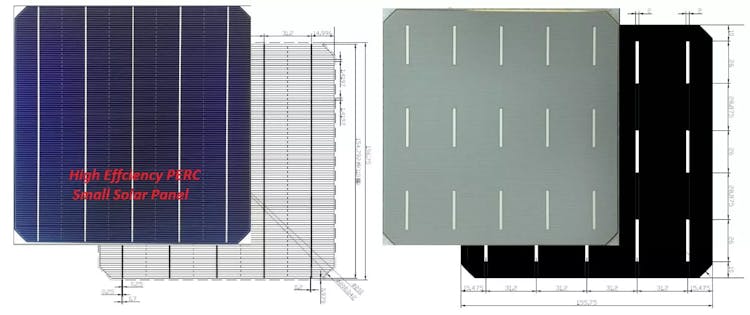 EnergyPal Blue Solaria  Solar Panels firkantet solpanel firkantet solpanel