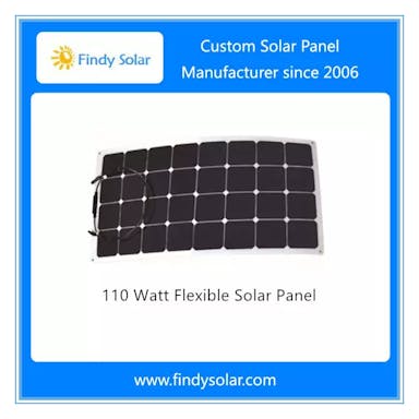 EnergyPal Findy Solar  Solar Panels Flexible Solar Panel 110W ETFE Solar Panel FYD-F110W