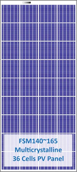 EnergyPal Tamrons Active Solar Panels FSM140~165 FSM145P636