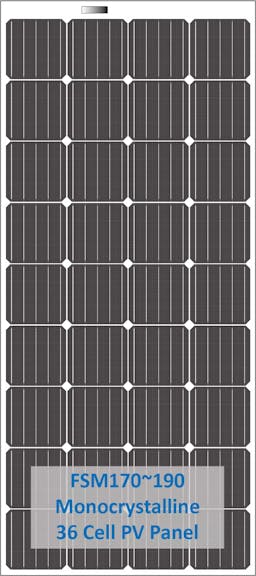 EnergyPal Tamrons Active Solar Panels FSM170~190 FSM180M636