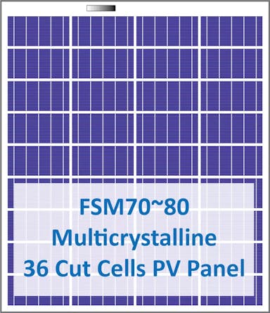 EnergyPal Tamrons Active Solar Panels FSM70~90 FSM85P636