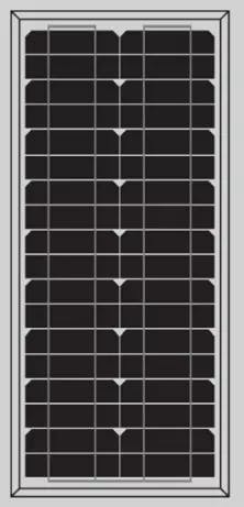 EnergyPal Greenergy Power Solar Panels GP-20-25 Mono GP-25