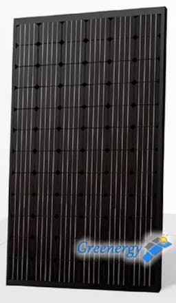 EnergyPal Greenergy Power Solar Panels GP-325M72 full black 315M72