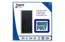 EnergyPal GreatSolar PV Technology Solar Panels GSPV150P 150W Poly