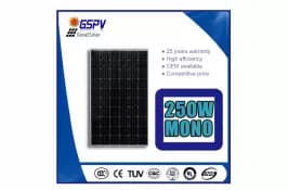 EnergyPal GreatSolar PV Technology Solar Panels GSPV250M GSPV250M