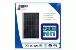 EnergyPal GreatSolar PV Technology Solar Panels GSPV250P GSP250P