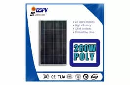 EnergyPal GreatSolar PV Technology Solar Panels GSPV260P GSPV260P