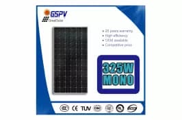 EnergyPal GreatSolar PV Technology Solar Panels GSPV325M GSPV325M