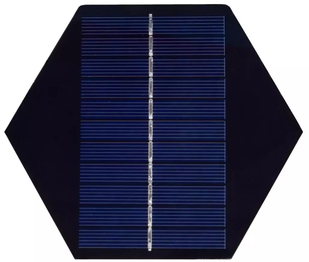 EnergyPal Blue Solaria Solar Panels Hexagonal 1.5Watt panel solar Hexagonal 1.5Watt panel solar