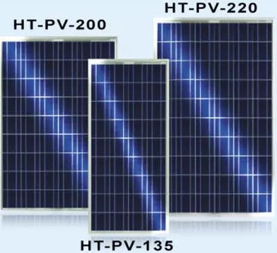 EnergyPal Hon Turing Technology  Solar Panels HT-PV-135-220 HT-PV-200