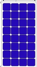 EnergyPal Hovall Technology Solar Panels HT-SP-S181100AB HT-SP-S181100AB
