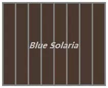 EnergyPal Blue Solaria  Solar Panels Indoor PV Cell 3V 20uA A-ASI02
