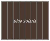 EnergyPal Blue Solaria Solar Panels Indoor PV Cell 3V 20uA A-ASI02