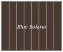 EnergyPal Blue Solaria  Solar Panels Indoor PV Cell 3V 20uA A-ASI02