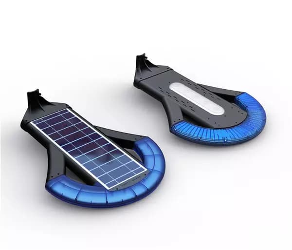 EnergyPal Blue Solaria Solar Panels long shape solar panel for LED lighting long shape solar panel for LED lighting