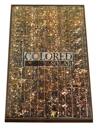 EnergyPal Colored Solar Solar Panels Metallic Gold 230W Metallic Gold 230W