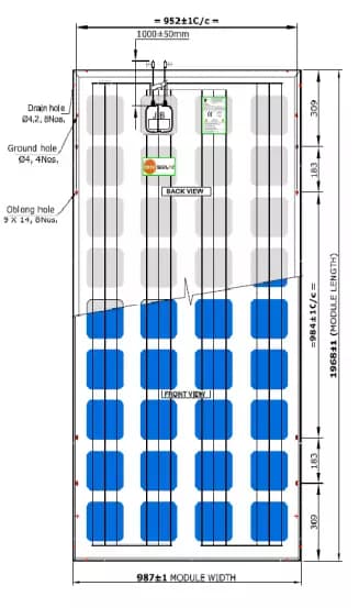 EnergyPal HHV Solar Technologies Solar Panels Mono BIPV 170W Mono BIPV 170W