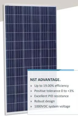 EnergyPal Noor Solar Technology Solar Panels NST72-6-320-340Wp-HPP-S-10. NST72-6-320P
