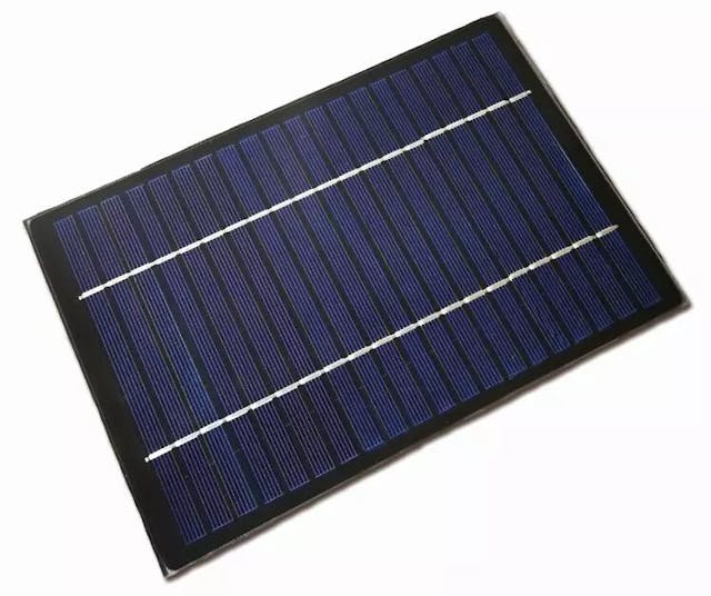 EnergyPal Blue Solaria  Solar Panels Panneau solaire de faible puissance 5.5W10V Panneau solaire de faible puissance 5W10V