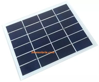 EnergyPal Blue Solaria  Solar Panels panneaux solaires sur mesure Module solaire de 0.5A 3 watts