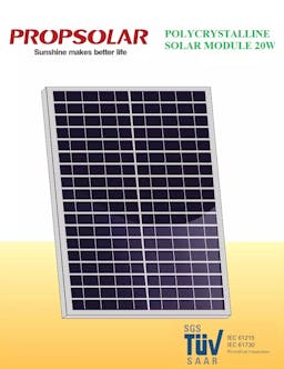 EnergyPal Propsolar Solar Panels PS-P636C PS-P636C020