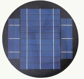 EnergyPal China Blue Solar Solar Panels round solar panel, 7w BS-75