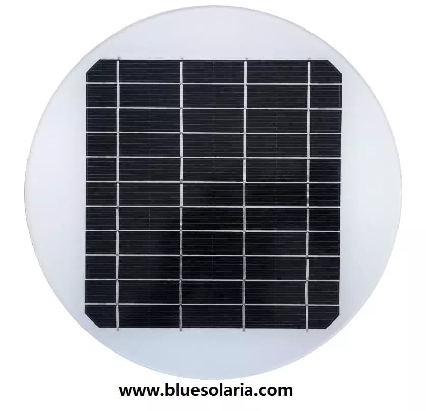 EnergyPal Blue Solaria Solar Panels runde Solarzelle runde Solarzelle