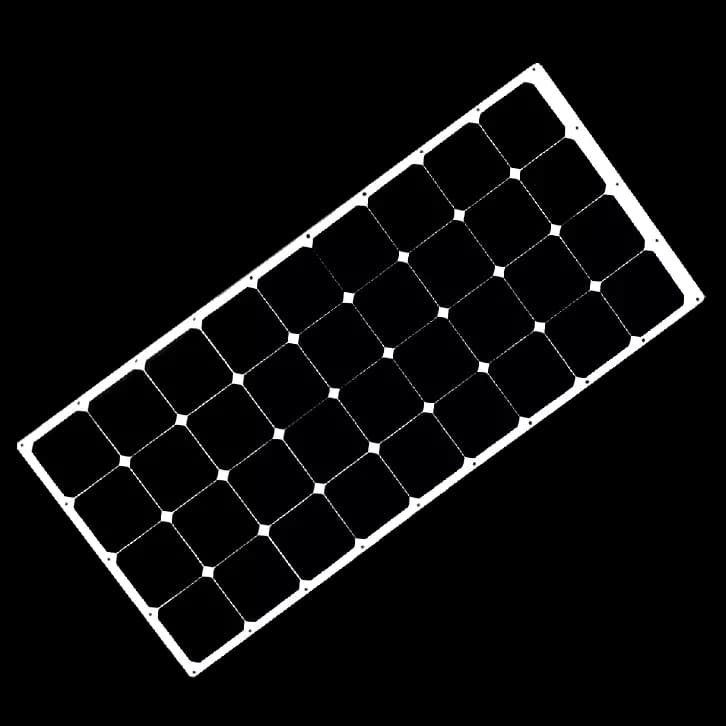 EnergyPal Glory Industries Solar Panels Semi Flexible 120W GS-SP-120W